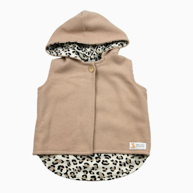 Cape rose en laine et coton 12-18M
