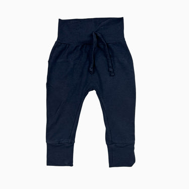 Pantalon marine en bambou et spandex 3-12M