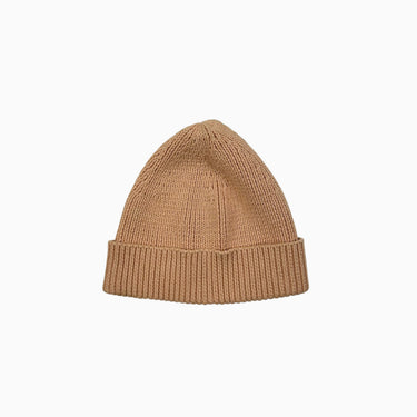 Tuque saumon en tricot S 1-2Y