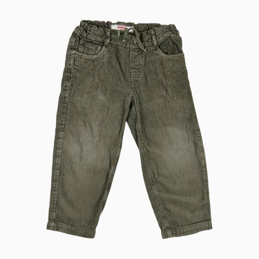 Pantalon eucalyptus en corduroy 98-104CM 3-4Y