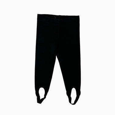 Legging vintage noir avec élastique aux chevilles 2-3Y