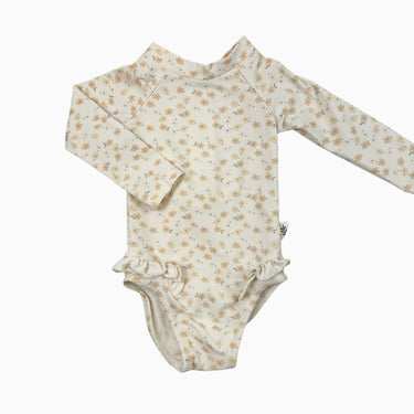 Maillot vanillé fleuri 0-3M