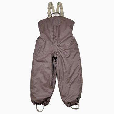 Pantalon neige imperméable marron 4Y