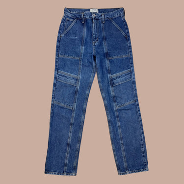 Jeans en denim avec poches pour femmes 26EU