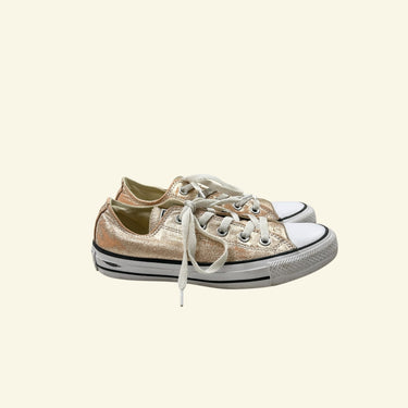 Sneakers roses gold à lacet pour adulte M4US-W6US