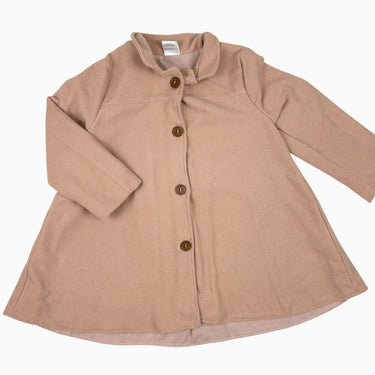 Manteau rose blush feutre 5Y
