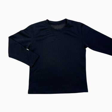 Chandail style sous-couche noir en poly 4Y