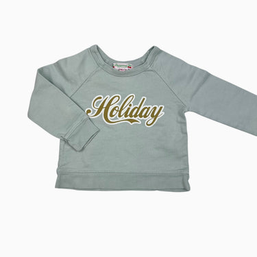 Pull menthe 'Holiday' en coton 12M