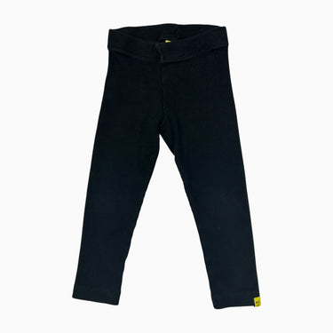 Legging noir côtelé 3Y
