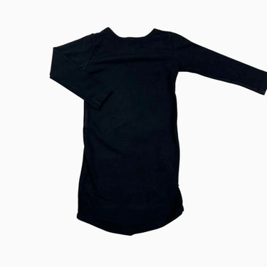 Robe noire en bambou et spandex 2Y
