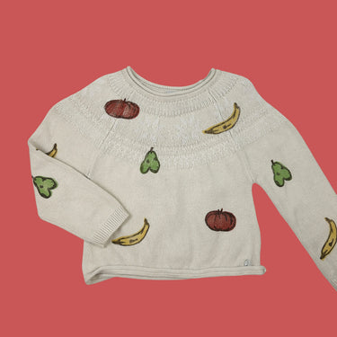 Pull fruits Petit Bateau 6Y