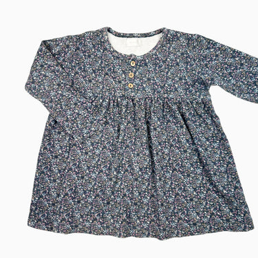 Robe marine fleurie 3Y