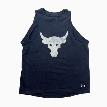 Camisole noire 'coupe large' taureau M 8-10Y
