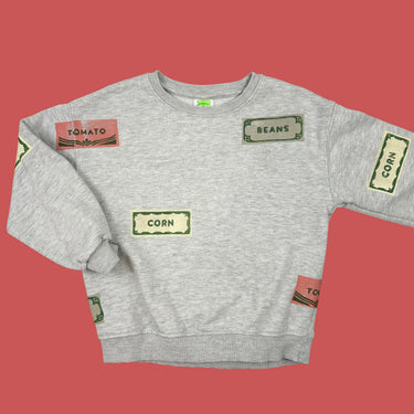 Crewneck gris conserves Zara 5-6Y
