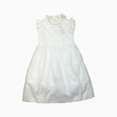 Robe à col blanche avec tulle 2Y