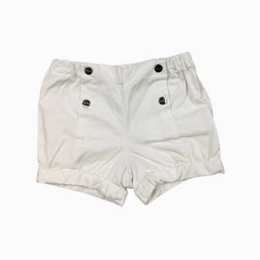 Short blanc 18M