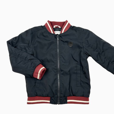 Manteau baseball bleu profond 5Y