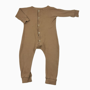 Combi latté en coton gaufré 1-3Y