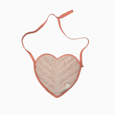 Sac à main coeur rose