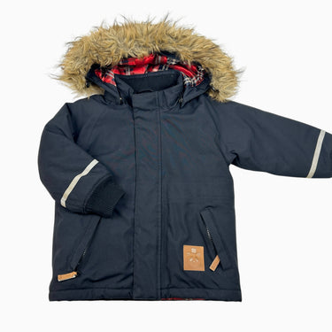 Manteau noir 92-98CM 2-3Y