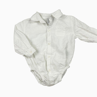 Cache-couche blanc 12-18M