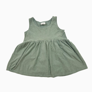 Haut basque vert en bambou 3-4Y
