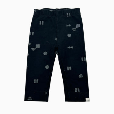 Legging noir à motifs 9M
