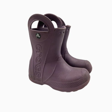 Bottes de pluie mauve 10US