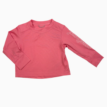 Chandail rose en capilene 6-12M