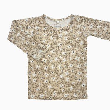 Chandail rosé fleuri 18-24M
