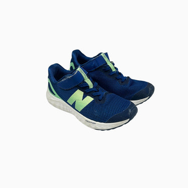 Sneakers bleus à velcro 13US