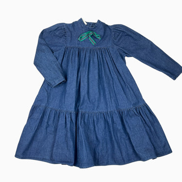 Robe en coton chambray vintage 6Y