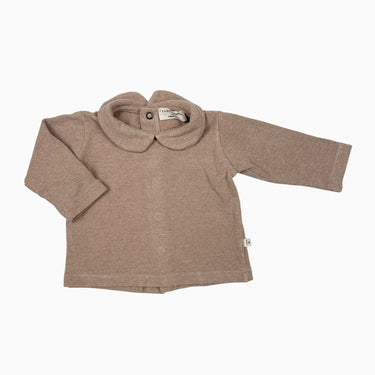Chandail beige col claudine 3M