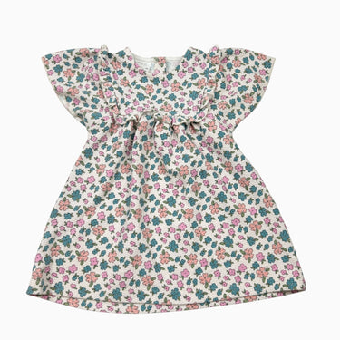 Robe blanche fleurie 1.5Y