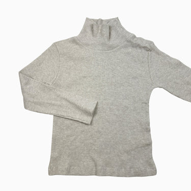 Pull crème côtelé 6Y