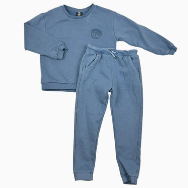 Ensemble bleu coton ouaté 5Y