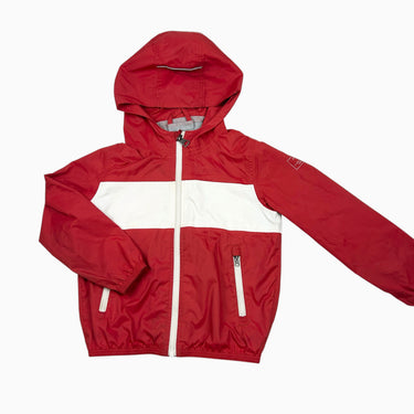 Manteau style coupe-vent rouge 'Mathilde Cabanas' 6Y