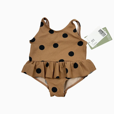 Maillot marron à pois 3-6M