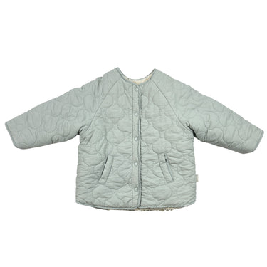 Manteau réversible menthe sherpa 2-3Y