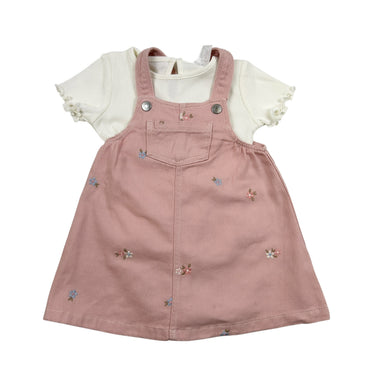 Jumper denim avec t-shirt 6-9M