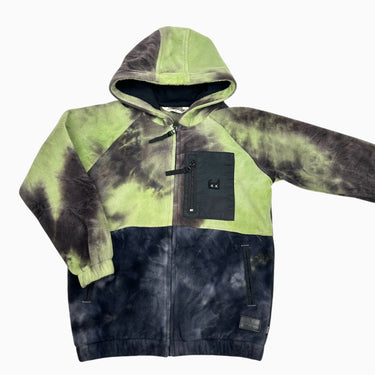 Veste tie dye en polar 6Y