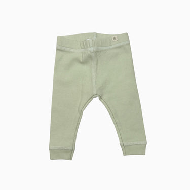 Legging menthe côtelé 1-3M