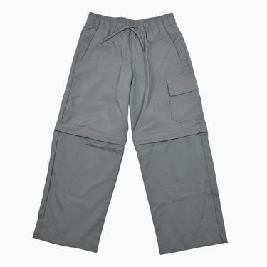 Pantalon gris cargo convertible XXS 4-5Y