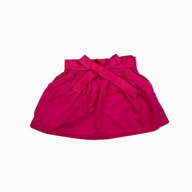 Jupe fushia à nœud satin 5Y