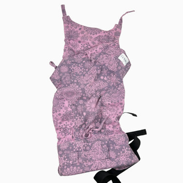 Porte-bébé lilas à motifs floraux toddler jusqu'à 3.5Y