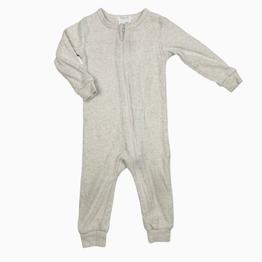 Pyjama beige côtelé 9M