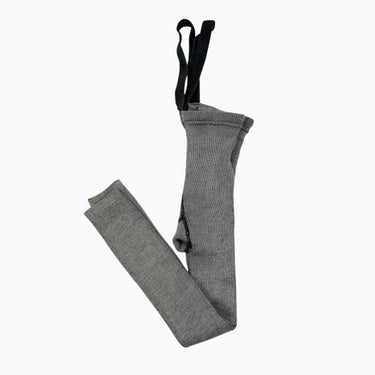 Collant gris côtelé 86-95CM 2-3Y