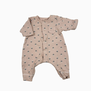 Pyjama rose fleurs NB