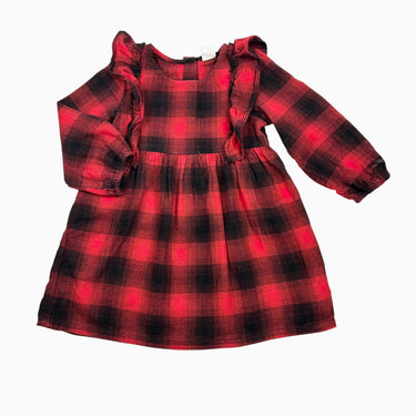Robe rouge carreautée 3Y