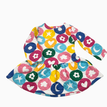 Robe multicolore matelsassé 12M
